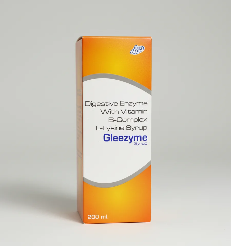 Gleezyme Syrup pack shot