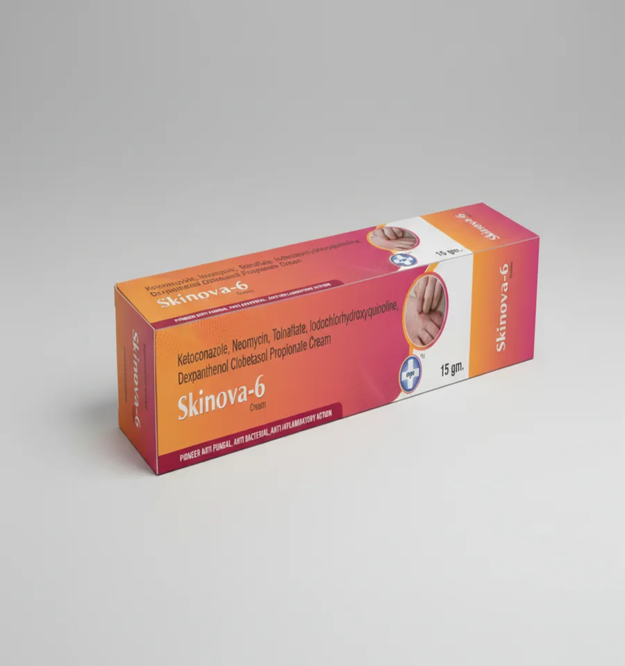 Skinova-6 pack shot
